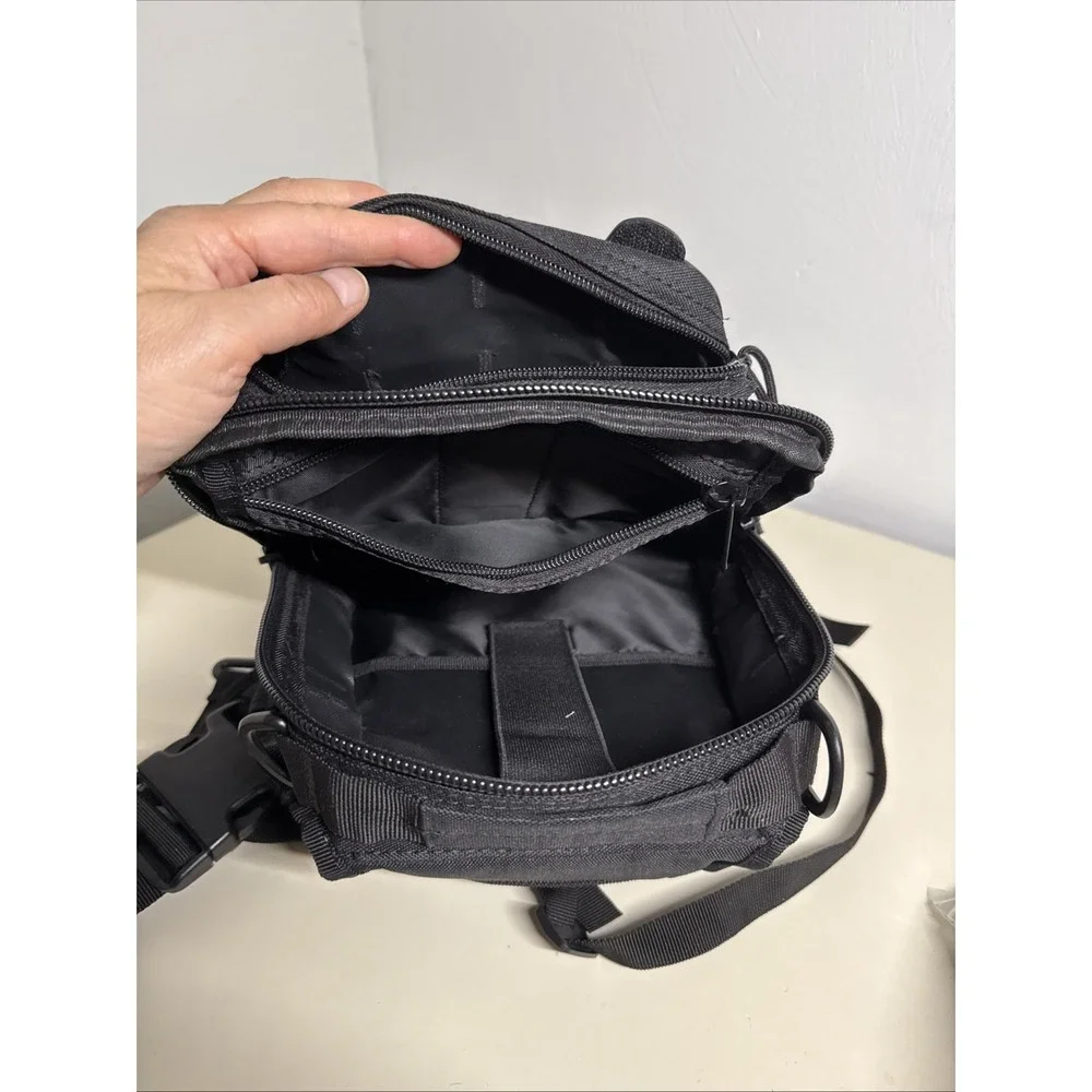 Tactical Sling Bag Backpack Military Shoulder Sling Pack Molle EDC Crossbody Bag
